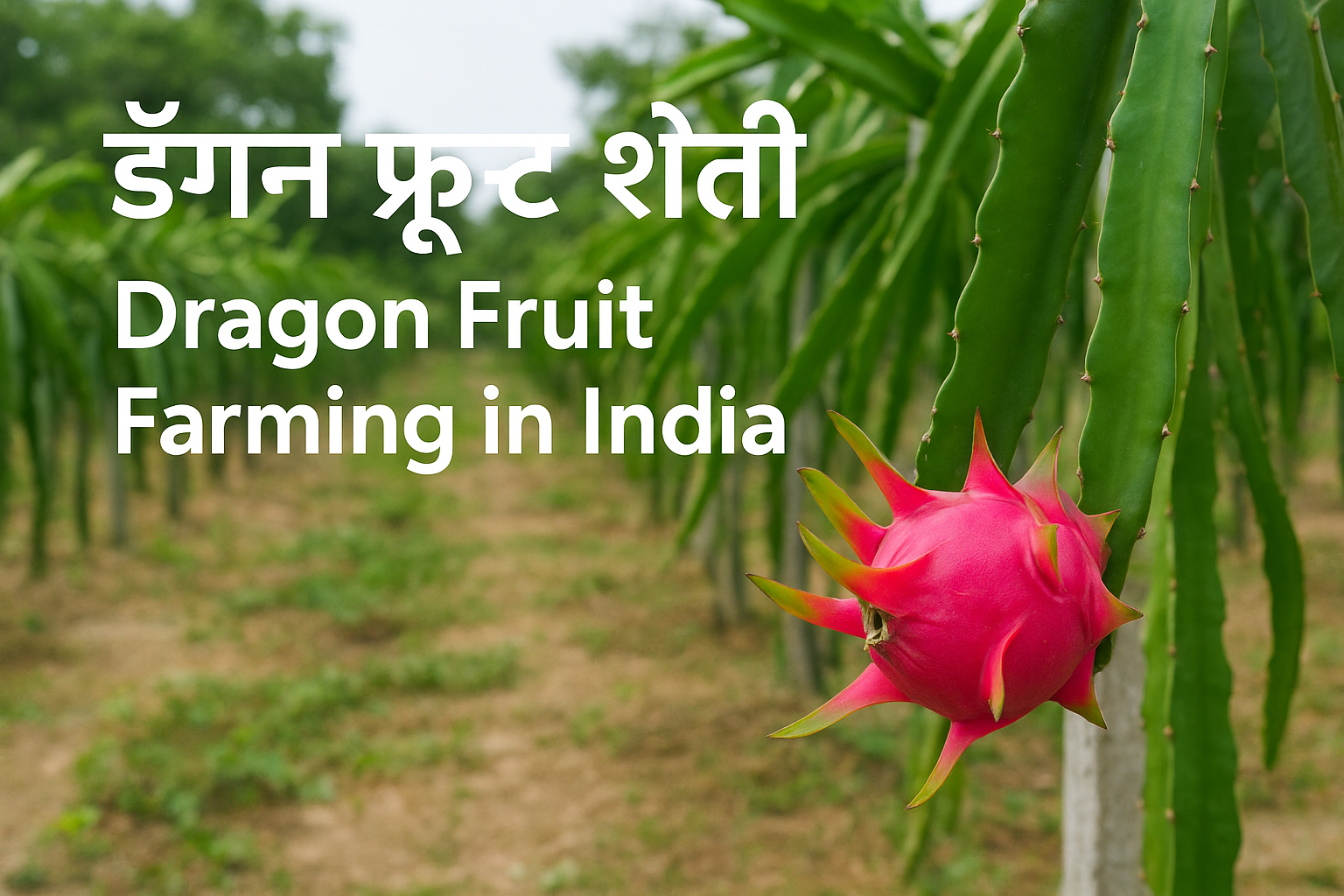 Dragon Fruit Farming in India